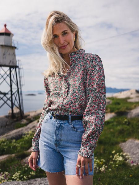 Hovedbilde Raus Astrid Shirt C Green ...