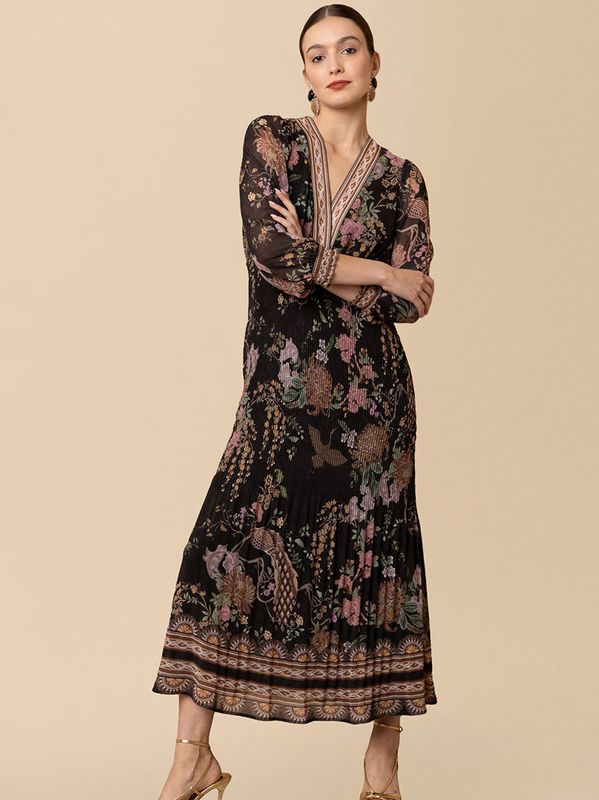 Hale Bob Adriel Dress Black