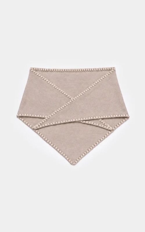 AKS Label Mina Stitched Merino Scarf Beach