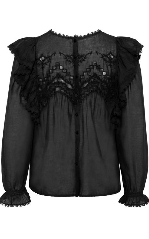 Pia Tjelta Victoria Blouse Black