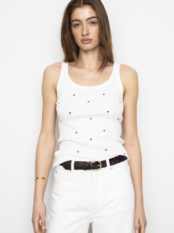 Camilla Pihl Pam Rib Singlet Berry