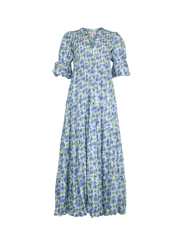 By Timo Twisted Maxi Dress Peonies