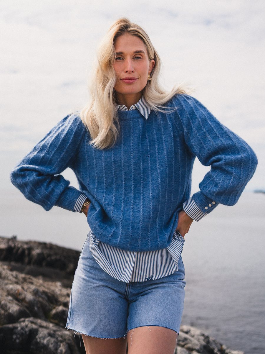 Raus Amalie Puff Pullover Quiet Harbor