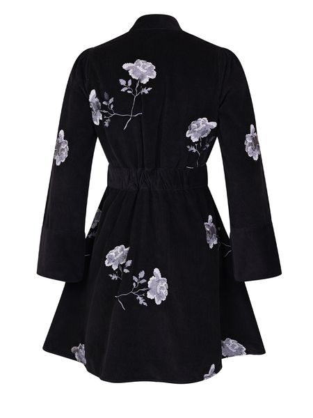 Hovedbilde By TiMo Cord Mini Dress Black