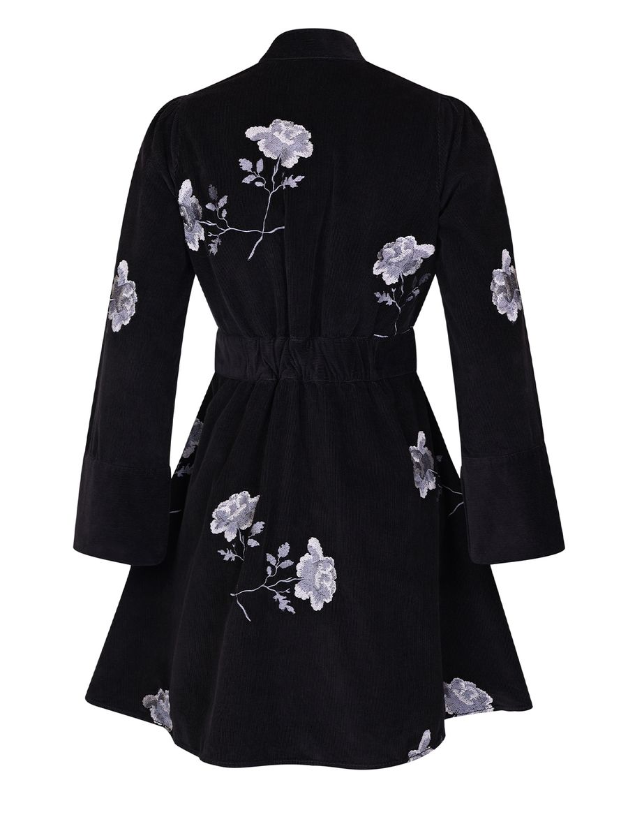 By TiMo Cord Mini Dress Black