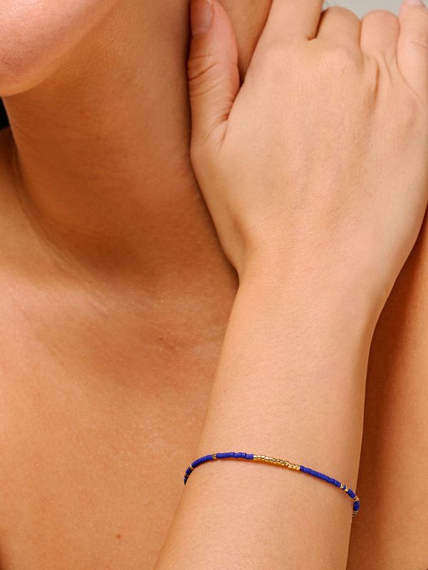 Enamel Copenhagen Bracelet Petra Navy Blue
