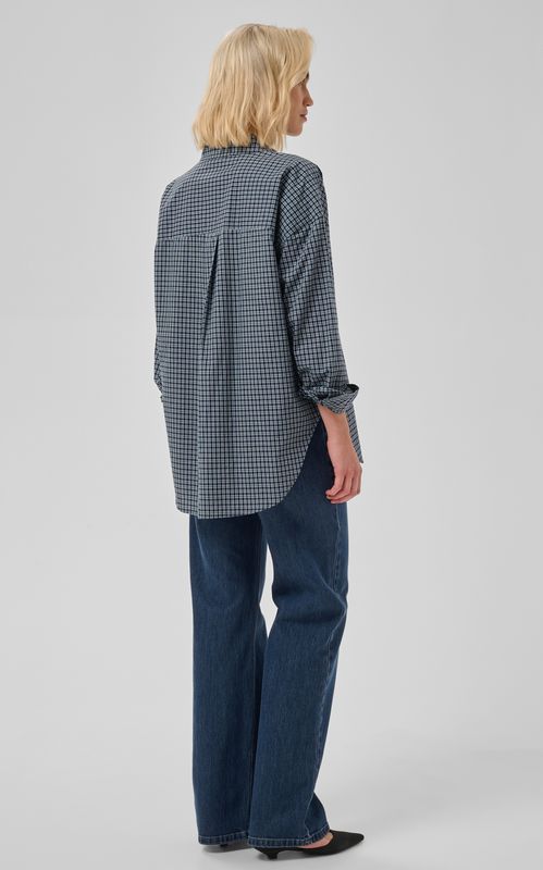 My Essential Wardrobe 05 The Louis 139 Wide Jeans Dk Blue Retro Wash